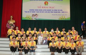 Ngày 6: Chương trình huấn luyện nghiệp vụ công tác Đội, trại hè kỹ năng Ban chỉ huy liên Đội Thanh Hóa - 2023